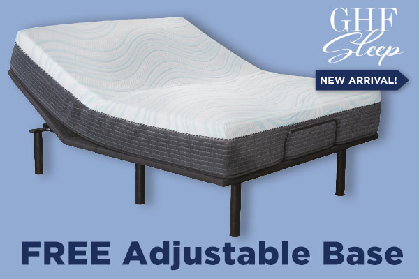 free adj base with Queen Harrington Mattress